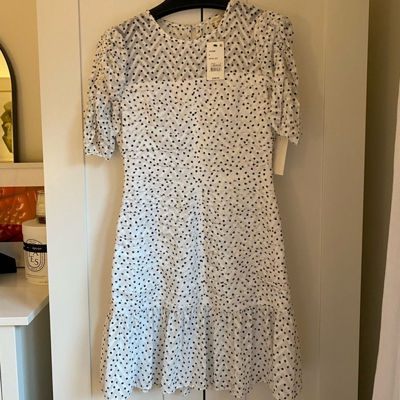 SHOSHANNA NWT Kayleigh Optic/Jet Dress - Picture 6 of 7